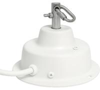 FXLAB - Motor de bola de espejo profesional de 2 RPM con doble punto de colgar, bajo ruido y movimiento libre de oscilaciones para bolas de espejo con purpurina de discoteca de hasta 4 kg