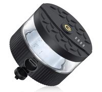 Fxlpower Luz de Emergencia LED Coche Magnética, 32 LEDs Rotativo Naranja, Recargable USB-C y IP67 Impermeable, 8 Modos Flash & Visibilidad 200m para Camión, Tractor, Grúa, Remolque & Obras