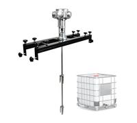 FXLUHAY Agitador de aire, máquina mezcladora de tanque neumático, máquina de agitación de pintura, mezclador de pintura líquida, agitador industrial neumático