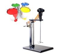 FXLUHAY Agitador de Pintura con elevación automática, Mezclador de Pintura neumático, agitador de Aire Vertical de Escritorio, máquina mezcladora de Tinta for Mezcla de Pintura Industrial.
