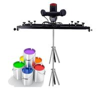 FXLUHAY Agitador, mezclador de pintura de soporte, máquina de agitación de pintura, máquina mezcladora eléctrica de tanque de 3280 W para productos químicos de tinte de tinta líquida viscosa
