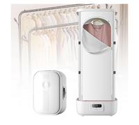 FXLUHAY Automatic Ironing Machine,Portable Wireless Vertical Steam Iron, Clothes Drying Rack with Remote,Hanging Garment Steamer,for Clothes Fabric