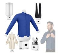 FXLUHAY Automatic Ironing Machine, Steam Iron, Hands-Free Clothes Dryer, Adjustable Gentle on All Fabrics for Any Fabric Type Clothing Shoes(B)