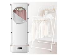 FXLUHAY Automatic Ironing Machine, Steam Ironing Machine, Portable Clothes Dryer, 360° Hot Air Circulation, Intelligent Timer
