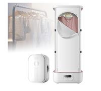 FXLUHAY Hanging Garment Steamer,Electric Clothes Dryer, Automatic Ironing Machine, Portable Steam Drying Smart Machine, Ironing Clothes Folding