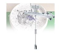 FXLUHAY Máquina de agitación de pintura, agitador de aire, mezclador de soporte neumático, 1/2HP 3/4HP 1HP, herramienta de mezcla de pintura, mezclador neumático profesional (H006)