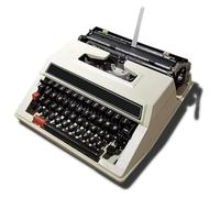 FXLUHAY Máquina de Escribir Manual Antigua, maquinaria portátil, máquina de Escribir de procesamiento de Textos, Incluye Carrete Doble, Cinta Negra y roja(A)