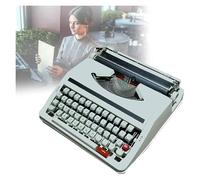 FXLUHAY Máquina de Escribir Vintage for un Flujo nostálgico Máquina de Escribir Manual Modelo portátil Máquinas de Escribir clásicas con procesador de Textos for escritores