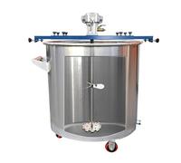 FXLUHAY Mezclador neumático de pintura, agitador de aire de 265 galones, mezclador de soporte, herramienta de mezcla de máquina de agitación de pintura, especial para cubos abiertos grandes