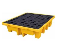 FXLUHAY Plataforma de contención derrames, Bandeja Desmontable a Prueba Fugas for una manipulación Segura líquidos, solución envío(130x110x30cm)