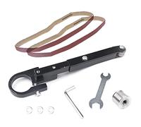 Fxndknjks Accesorio de Lijadora de Banda Neumática Lijadora Adaptador de Banda de Lijadora de Banda de Manguera Máquina de Banda de Arena Modificada Lijadora de Banda Eléctrica