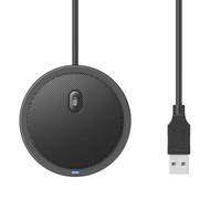 Fxndknjks MicróFono de Condensador Omnidireccional USB para Reuniones, Conferencias de Negocios, Computadora, Computadora PortáTil, PC, Chat de Voz en