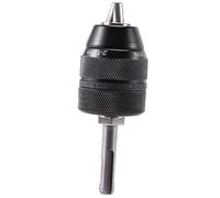 Fxndknjks SDS Drill Chuck Destornillador Socket Cambio RáPido Adaptador Convertidor Socket Perforador Cromado Taladro EléCtrico