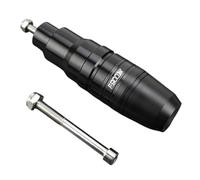 FXNIPXKQ para BMW F900XR F900 F 900 XR 900XR Protectores De Chasis De Motocicleta Deslizadores De Cárter De Motor Barra Anticaída Tubo De Escape Piezas Motocicleta(Black)