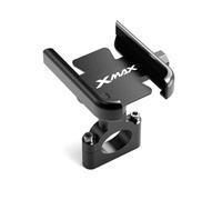FXNIPXKQ para Yamaha para Xmax para X-MAX 125 250 300 400 Accesorios para Motocicleta Manillar Soporte para Teléfono Móvil Soporte GPS Accesorios para Motocicletas(Black,Handlebar)