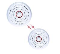 fxo Alarme de Calor Interligado - Inalámbrico Detetor de Calor con Batería a Prueba de Manipulaciones de 10 Años - Se Puede Interconectar con la Alarma de Humo y Monóxido de Carbono fxo