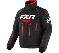FXR Adrenaline 2-in-1 2023 Chaqueta para moto de nieve, negro-rojo, tamaño M para Hombres
