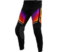 FXR Clutch 2025 Pantalones de motocross, Naranja/Morado, Talla 32