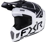 FXR Clutch Comp Casco de motocross, negro-blanco, tamaño 3XL para Hombres