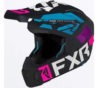 FXR Clutch Evo LE Casco de moto de nieve, negro-multicolor, tamaño 2XL para Hombres