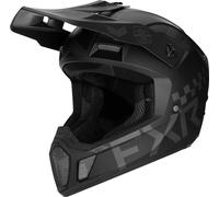 FXR Clutch Gladiator 2024 Casco de motocross, negro, Talla XXL (63/64)