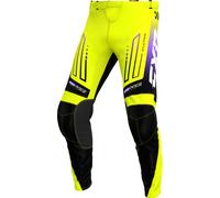 FXR Clutch Pantalones de motocross, negro-amarillo, tamaño 32 para Hombres