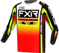 FXR Clutch Pro 2023 Maillot de Motocross, amarillo/negro/blanco, Talla XS