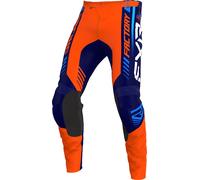 FXR Clutch Pro 2023 Pantalones de motocross, azul-naranja, tamaño 40 para Hombres