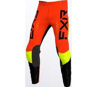 FXR Clutch Pro Pantalones de motocross, negro/rojo, Talla 30