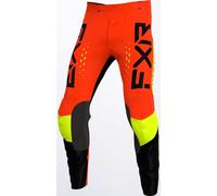 FXR Clutch Pro Pantalones de motocross, negro/rojo, Talla 32