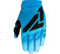 FXR Clutch Strap MX Gear Guantes de Motocross, negro-azul, tamaño L para Hombres