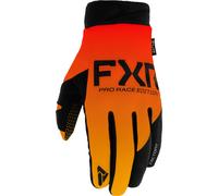 FXR Cold Cross Lite Guantes de motocross, naranja/negro, Talla 2XL