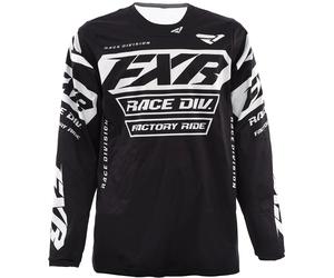 FXR Cold Cross RR Motocross Jersey, negro, Talla S