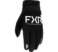 FXR Cold Cross Ultra Lite 2023 Guantes de motocross, Negro/Blanco, Talla S