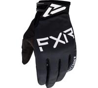 FXR Cold Cross Ultra Lite Guantes de motocross, Negro/Blanco, Talla S