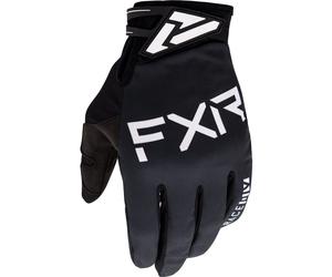 FXR Cold Cross Ultra Lite Guantes de motocross, Negro/Blanco, Talla XL