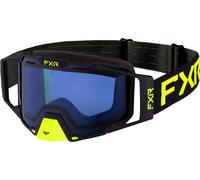 FXR Combat Bicolor Gafas para motos de nieve, negro-amarillo para Hombres