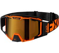 FXR Combat Frame Gafas para motos de nieve, naranja/negro, Talla única