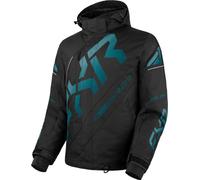 FXR CX 2025 Chaqueta para motos de nieve, negro-verde-azul, tamaño XL para Hombres