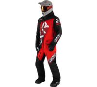 FXR CX F.A.S.T. Insulated 2023 Traje de moto de nieve de una pieza, negro-blanco-rojo, tamaño M