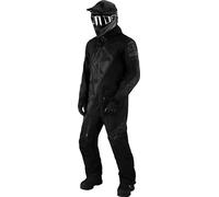 FXR CX F.A.S.T. Insulated 2023 Traje de moto de nieve de una pieza, negro-gris, tamaño 4XL para Hombres