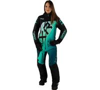 FXR CX Lite 2023 Damas One Piece Traje de moto de nieve, verde, tamaño 4 para Mujer