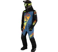 FXR CX Lite 2023 Traje de moto de nieve de una pieza, negro-gris, tamaño XL para Hombres