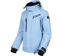 FXR Edge 2-in-1 Chaqueta para motonieve para damas, azul/negro, Talla 12