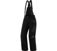 FXR Edge Pantalones babero para motos de nieve para damas, negro, Talla 4