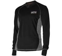 FXR Endeavor Camisa funcional Longsleeve, negro/gris, Talla L