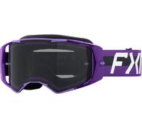FXR Factory Ride Gafas de motocross, blanco-lila para Hombres