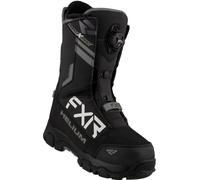 FXR Helium BOA Botas para motos de nieve, Negro/Blanco, Talla 38