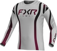 FXR Helium Infinity Maillot de motocross, negro-gris-rojo, tamaño XS para Hombres