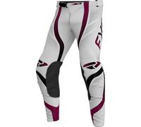 FXR Helium Infinity Pantalones de motocross, negro-gris-rojo, tamaño 32 para Hombres